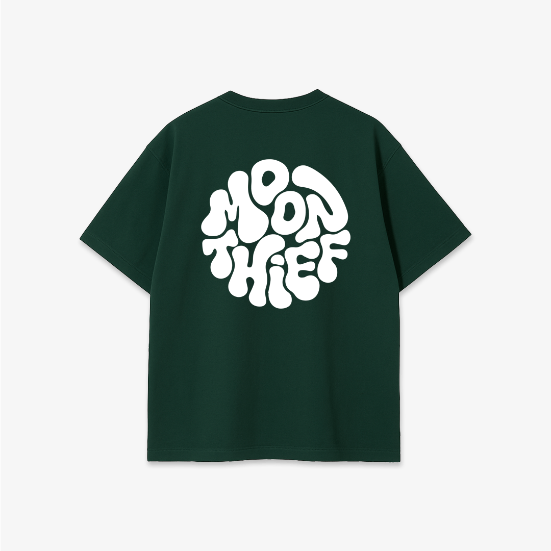 Moon Theif - Printed Oversized T-Shirt